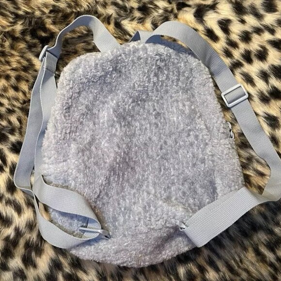 Dickies New Blue Fuzzy Soft Sherpa Mini Backpack Dolls Kill - Picture 11 of 12